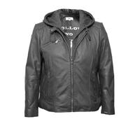 MAZE Damen Lederjacke 42021318 Anthra 56