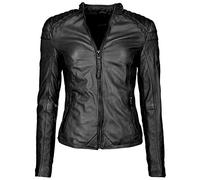 MAZE Damen Lederjacke Brightwater Black XXL
