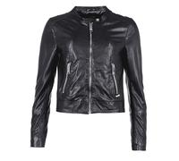 Maze Bikerjacke Grenada, mit coolen Zippern XL schwarz Damen Lederjacken Jacken Mäntel XL black