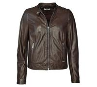 Lederjacke MAZE "Grenada" Gr. XXL, braun (dark brown) Damen Jacken (38159327-XXL) dark brown