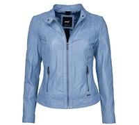 Maze Damen Lederjacke Marcie Lightblue XS