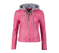 Maze Lederjacke Damen pink, XXL