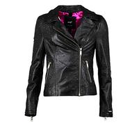 Maze Trendige Biker Lederjacke M schwarz Damen Lederjacken Jacken Mäntel M black