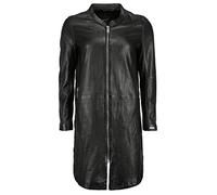 Maze Ledermantel schlicht 420-20-40, schwarz, Damen XXL black