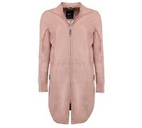 Ledermantel MAZE "4202040" Gr. XL, braun (old rose), Damen, Obermaterial: 100% Lammleder / Futter: 100% Polyester, Mäntel (67955223-XL) old rose