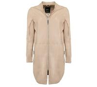 Maze Damen Ledermantel '420-20-40' beige, Größe XL, 4709011 Beige XL