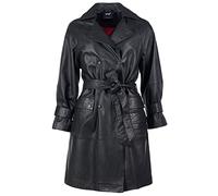 Maze Ledermantel Damen schwarz, XL