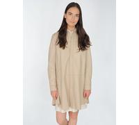 Maze Hemdkleid aus Leder Damen sand, XS