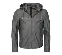 Lederjacke MAZE "42021309" Gr. L, grau (grey) Herren Jacken (30973849-L) grey