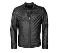 Lederjacke MAZE "4202243" Gr. XXL, schwarz, Herren, Obermaterial: 100% Lammleder / Futter: 100% Baumwolle / Ärmelfutter: 100% Polyester, Jacken (60322505-XXL) schwarz