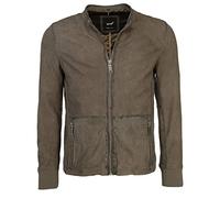 Maze Herren Lederjacke Boyd Grün XL