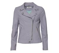 Maze Leder Bikerjacke Damen lila, M