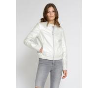 Maze Lederblouson Damen weiß, L