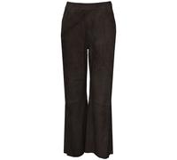 Maze Lederhose Damen grau, L