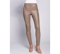 Maze Lederhose Damen taupe, XXL