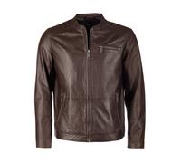 Lederjacke MAZE "42020524", Herren, Gr. XXL, braun (schwarz braun), Obermaterial: 100% Leder, Lamm / Innenfutter: 100% Baumwolle / Ärmelfutter: 100% Polyester, ohne Bündchen, Jacken (79069331-XXL) sch