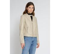 Maze Lederjacke Damen beige, S