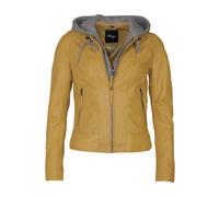 Maze Lederjacke Damen gelb, L