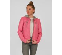 Maze Lederjacke Damen pink, XXL