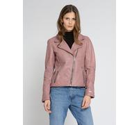 Maze Lederjacke Damen rosa, M