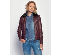 Maze Lederjacke Damen rot, M