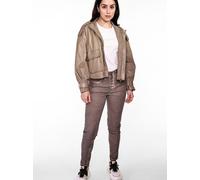 Maze Lederjacke Damen taupe, S