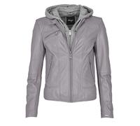 Lederjacke MAZE "Mico" Gr. XXL, grau (grey) Damen Jacken (43722848-XXL) grey