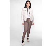 Lederjacke MAZE "Mico", Damen, Gr. M, weiß, Obermaterial: 100% Lammleder / Innenfutter: 100% Polyester / Kapuze: 55% Baumwolle, 45% Polyester, Jacken (85455712-M) weiß