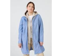 Maze Ledermantel Damen blau, 42