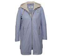 Maze Ledermantel Damen blau, 56
