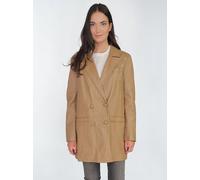 Maze Ledermantel Damen camel, XS