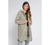 Maze Ledermantel Damen grau, S