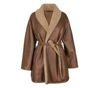 Maze Ledermantel Damen kastanie, S