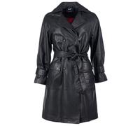 Maze Ledermantel Damen schwarz, S