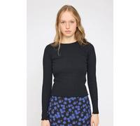 Mazine Babylock Hems Longsleeve - aus Bio-Baumwolle Black (Schwarz) S