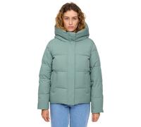 MAZINE Damen-Steppjacke 'Basic Puffer' mit großer Kapuze, jade, Gr. XS
