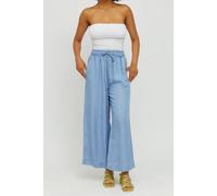 Mazine Culotte - Chilly Denim Pants - aus Lyocell Blau (Light Blue Wash) XS