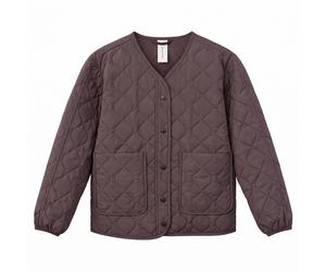 Mazine Damen Basic Light Padded Jacke (Größe L, braun)