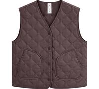 Mazine Damen Basic Light Padded Weste (Größe XS, braun)