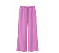 Mazine Damen Drawstring Linen Hose (Größe L, rosa)
