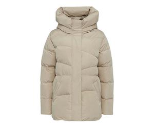 MAZINE Damen-Steppjacke 'Wanda' mit großer Kapuze, light taupe, Gr. XS