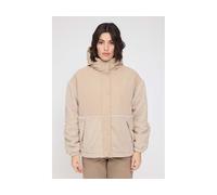 MAZINE Damen-Winterjacke 'Fabric Blocking' mit Reißverschlusstaschen, oat/natural, Gr. M