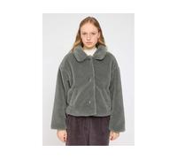 MAZINE Damen-Winterjacke 'Faux-Fur' mit Knöpfen, light bottle, Gr. M