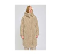 MAZINE Damen-Wintermantel 'Faux-Fur' mit Kapuze, natural, Gr. M