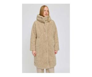 MAZINE Damen-Wintermantel 'Faux-Fur' mit Kapuze, natural, Gr. S