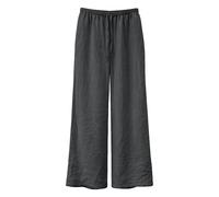 Mazine Drawstring Linen Pants - Stoffhose anthra L