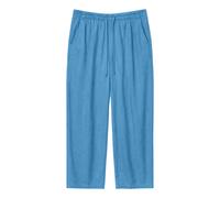 Mazine Drawstring Tencel Pants - Stoffhose dark blue wash L