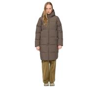 MAZINE Damen-Steppmantel 'Basic Puffer' mit 2-Wege-Reißverschluss, olive brown, Gr. M