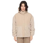 MAZINE Damen-Winterjacke 'Fabric Blocking' mit Reißverschlusstaschen, oat/natural, Gr. XS