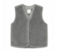 Mazine Faux-Fur Weste Damen Fleecewesten grau Größe S Lifestyle Elastisch